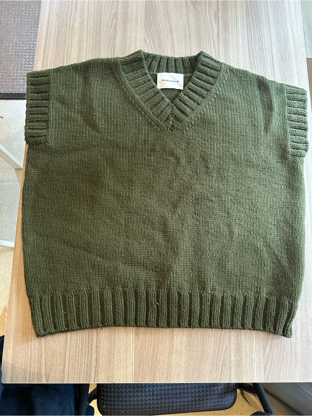 Misha and Puff wool Vest